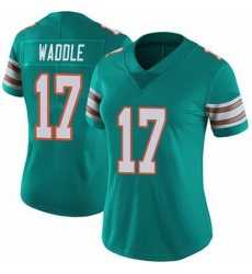 Womens Miami Dolphins #17 Jaylen Waddle Vapor Untouchable Stitched Jersey Dzhi